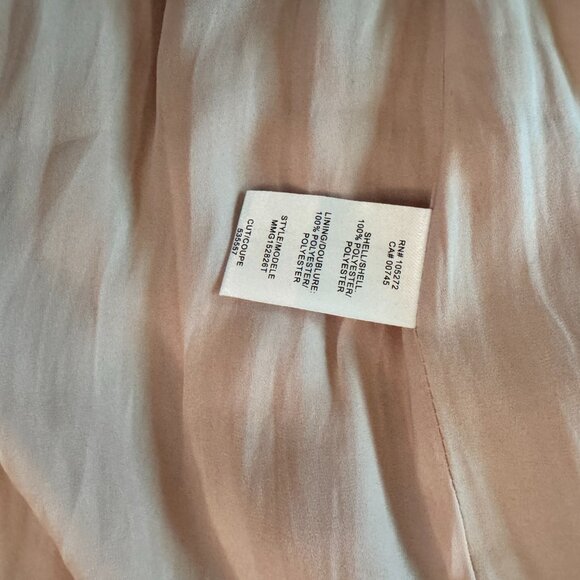 HALSTON HERITAGE Pleated Georgette Dress - Picture 3 of 3